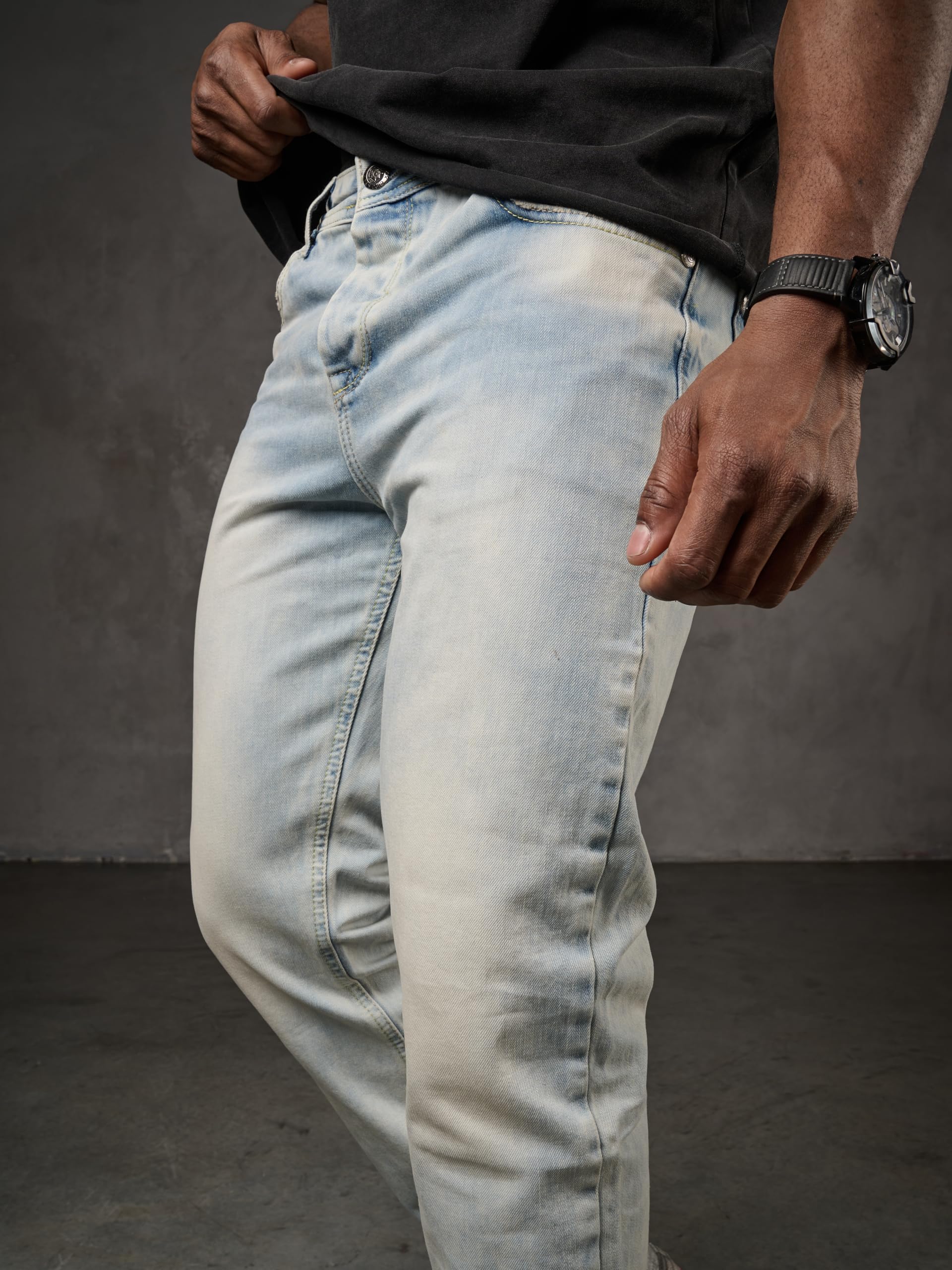 Cipo & Baxx Pantalones vaqueros cortos para hombre, estilo vaquero, tiempo libre, cargo premium, tachuelas, bermudas Capri