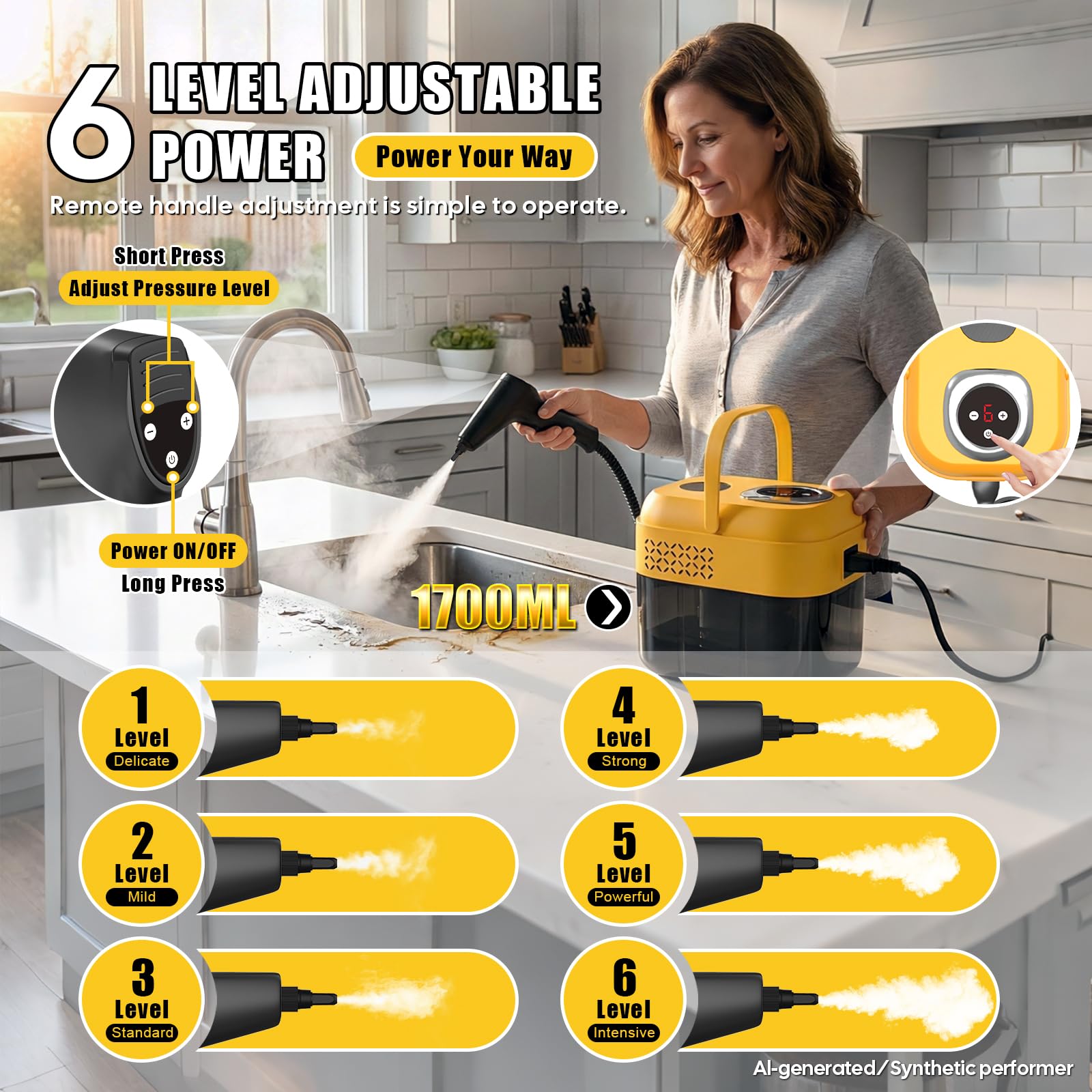Amazon.co.jp: ハンドヘルドスチームクリーナー。 : Home & Kitchen