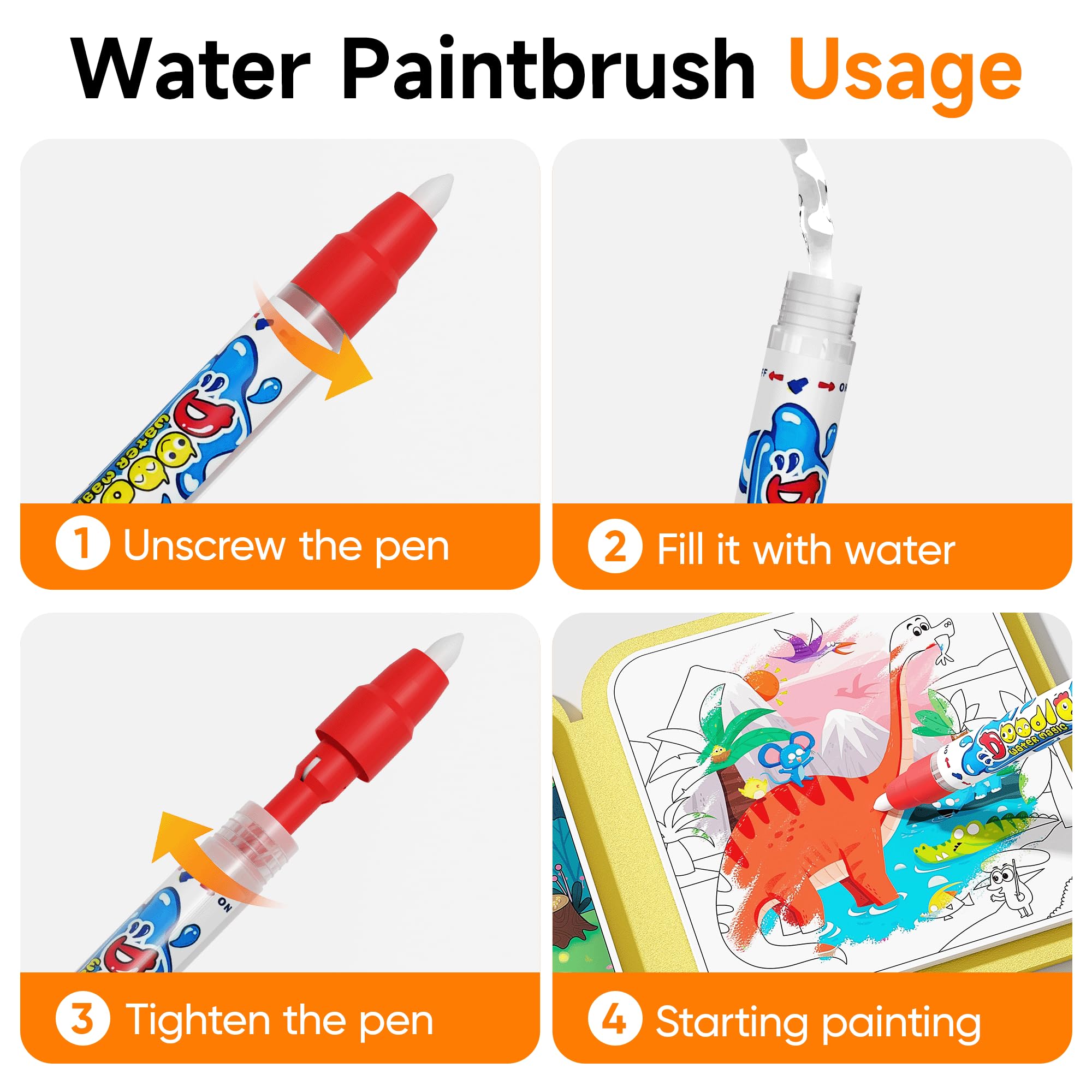 3 Pack Magic Watercolor Books - image 6