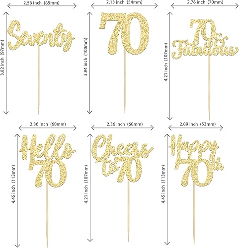 Miniatura 144 de 36 piezas de decoración para cupcakes de 10º cumpleaños con purpurina negra Hello 10 Ten Cupcake Picks Sweet 10 Double Digits Cake Decor for 10th