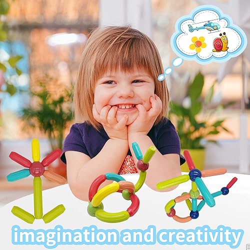 Miniatura 5 de CRAGTIP Magnetic Building Sticks and rods Building Blocks (42percarton)