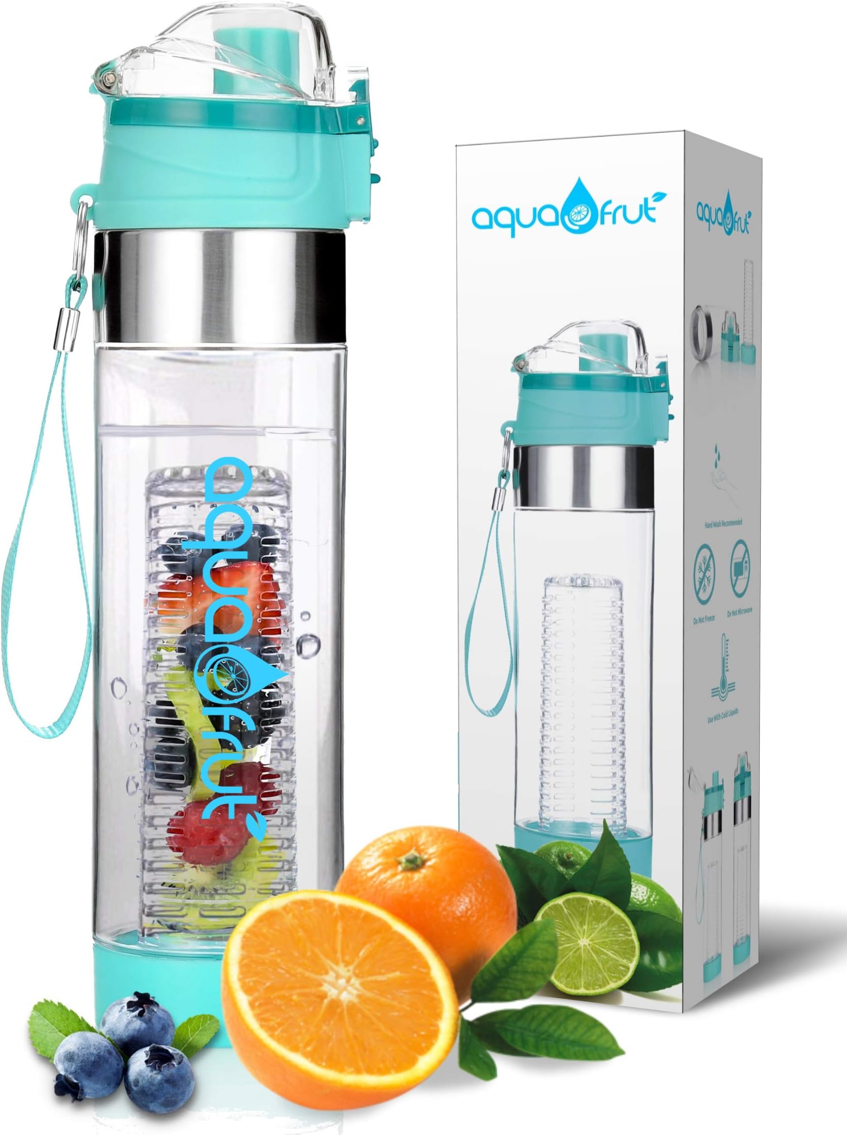 24oz AquaFrut OneClick Open Infuser