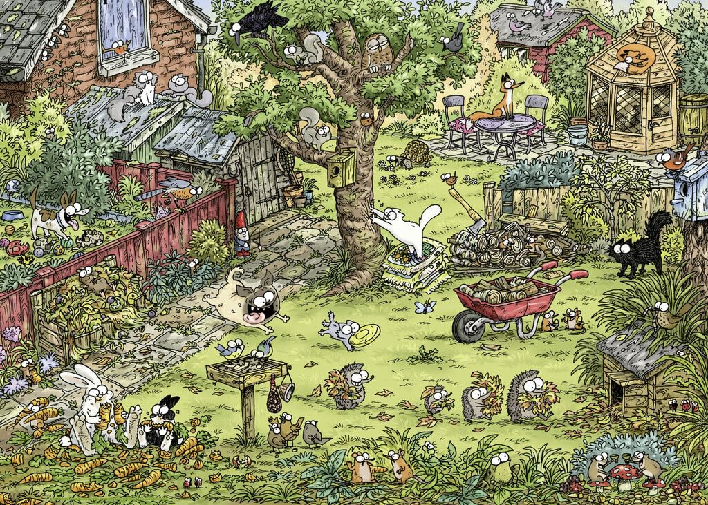 Garden Adventures Puzzle 1000 Teile
