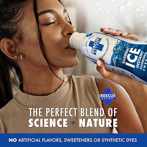 Miniatura 3 de Rescue Detox ICE - Sabor a arándano  Máxima fuerza (32 onzas) (17 onzas, arándano)