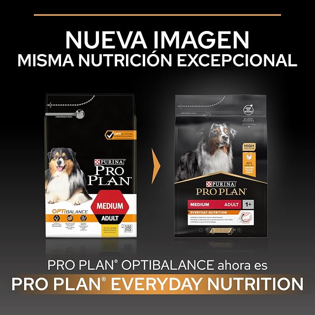 Foto 2 de 8 de Pro Plan Medium pienso perro Adulto B 4x3 kg