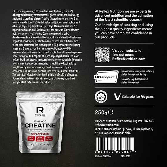 Reflex Nutrition Creapure Creatine - 250g