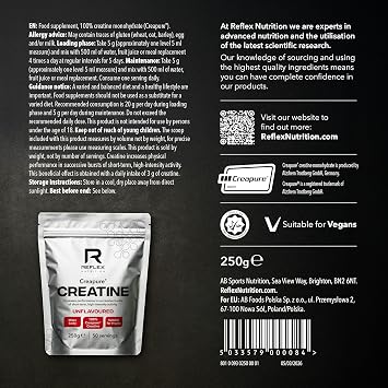 Reflex Nutrition Creapure Creatine - 250g