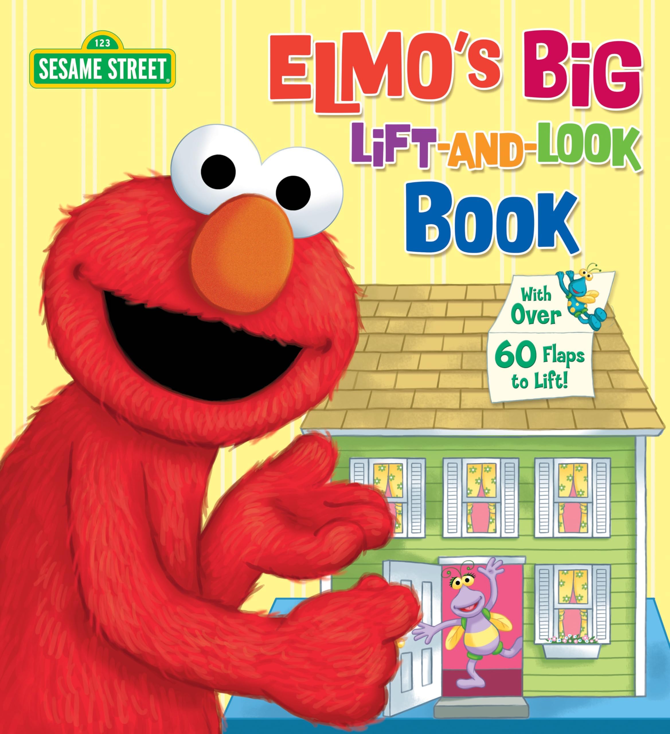 Elmo's Big Lift-and-Look Book (Sesame Street): Featuring Jim Henson's Sesame Street Muppets (Great Big Board Book)