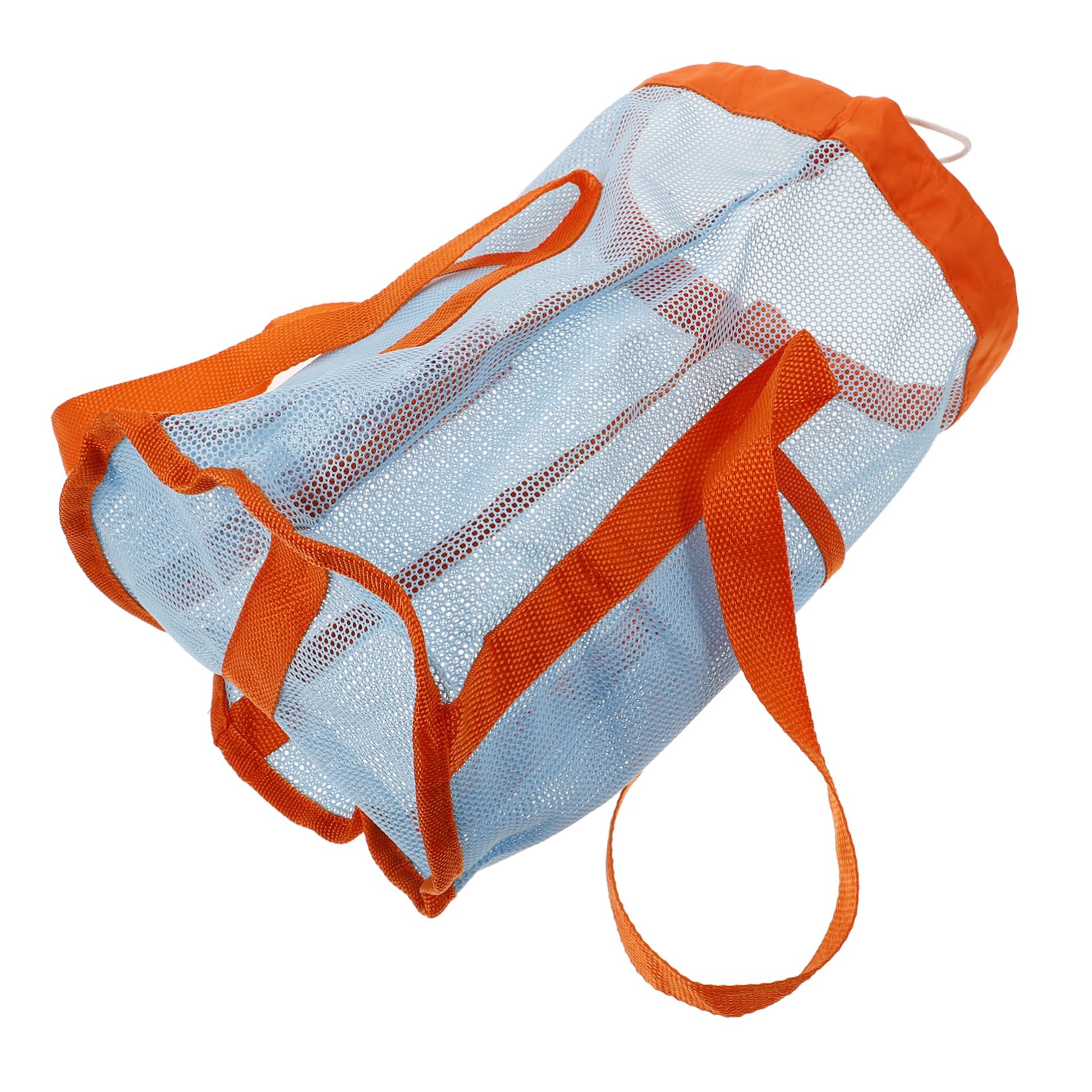 BESPORTBLE Boys and Girls Beach Toys Storage Bag Mesh Drawstring Beach Bag Materials Large Capacity Easy Organization