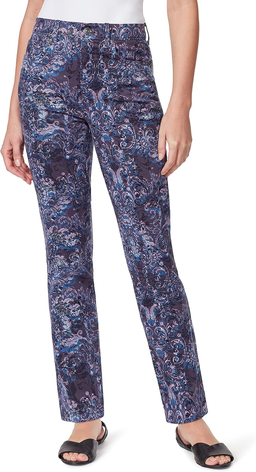 Gloria Vanderbilt Womens Amanda Classic High Rise Tapered Jean Standard