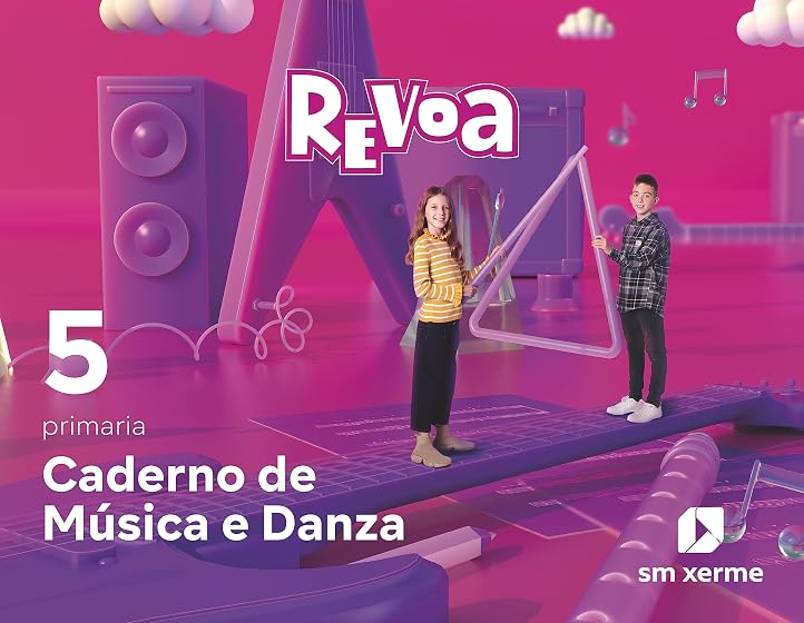 Música 5º Educacion Primaria Caderno Proyecto Revuela Galicia Ed 2022