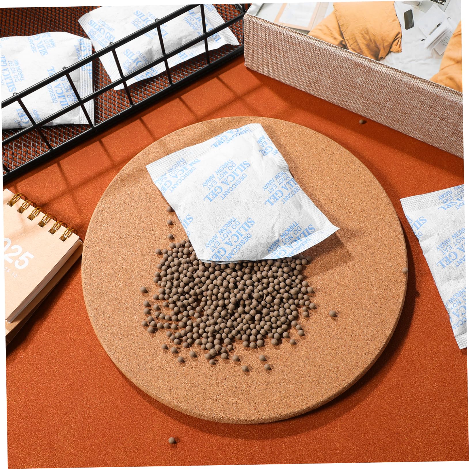 Sachets Déshydratants en Tissu Non Tissé 50g, 30 Pièces