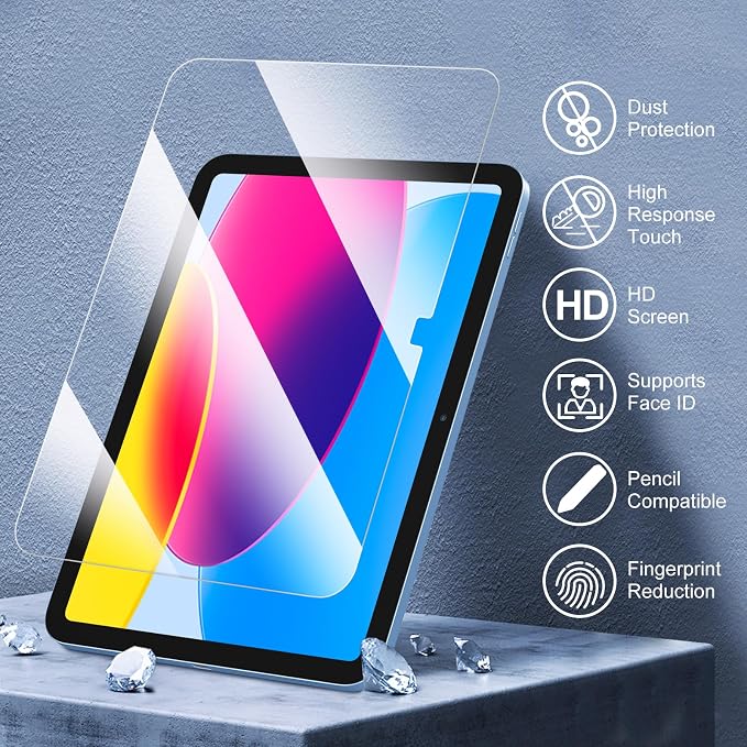FINTIE Protector de Pantalla para iPad 11 Gen 11 Pulg miniatura 5