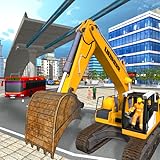 Überbrückungsbau der Stadt: neuer Brückenbau sim