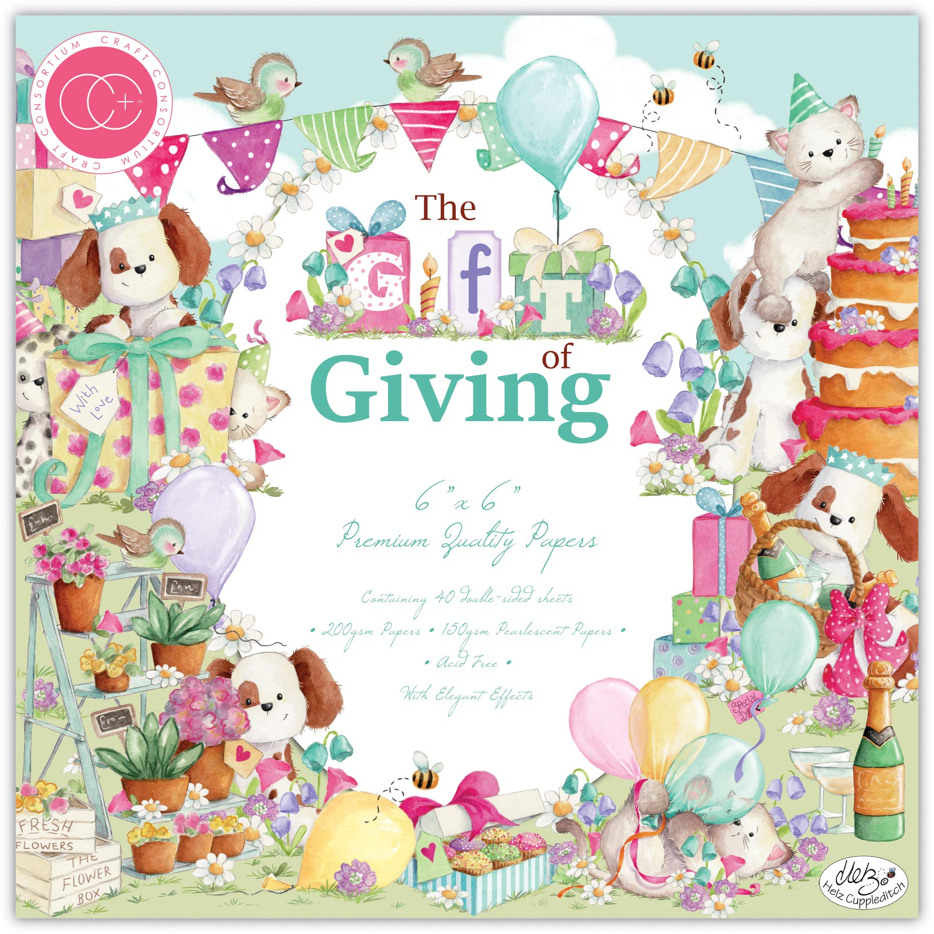 The Gift of Giving 6"x6" Premium Paper Pad