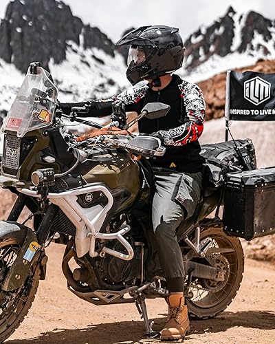 Miniatura 7 de ILM Casco de fibra de carbono Snell M2020D de cara completa para motocicleta, aventura, auto, carreras para hombres y mujeres, doble deportivo, todo