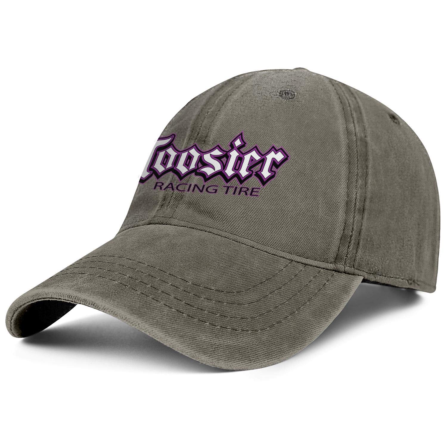 AOAOAOUVUnisex Adjustable Hoosier-Racing-Tyre-Baseball Caps Golf Flat Hat