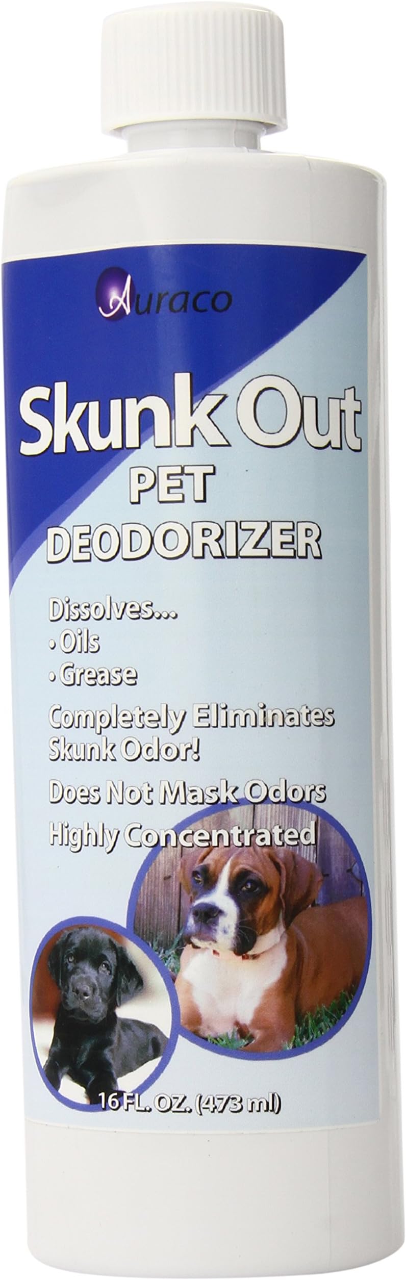 Auraco Skunk Out Pet Deodorizer, 16 Fluid Ounce