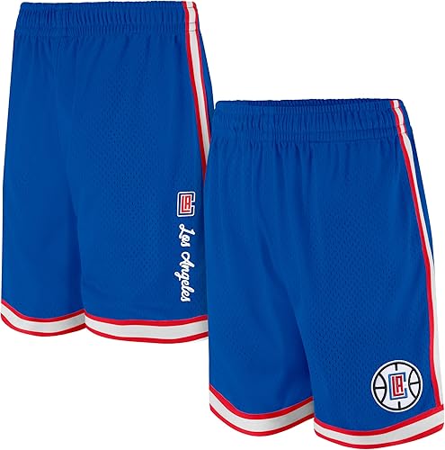 Miniatura 9 de Ultra Game Pantalones cortos de baloncesto de malla de aire supremamente suaves oficiales de la NBA para hombre, ajuste clásico