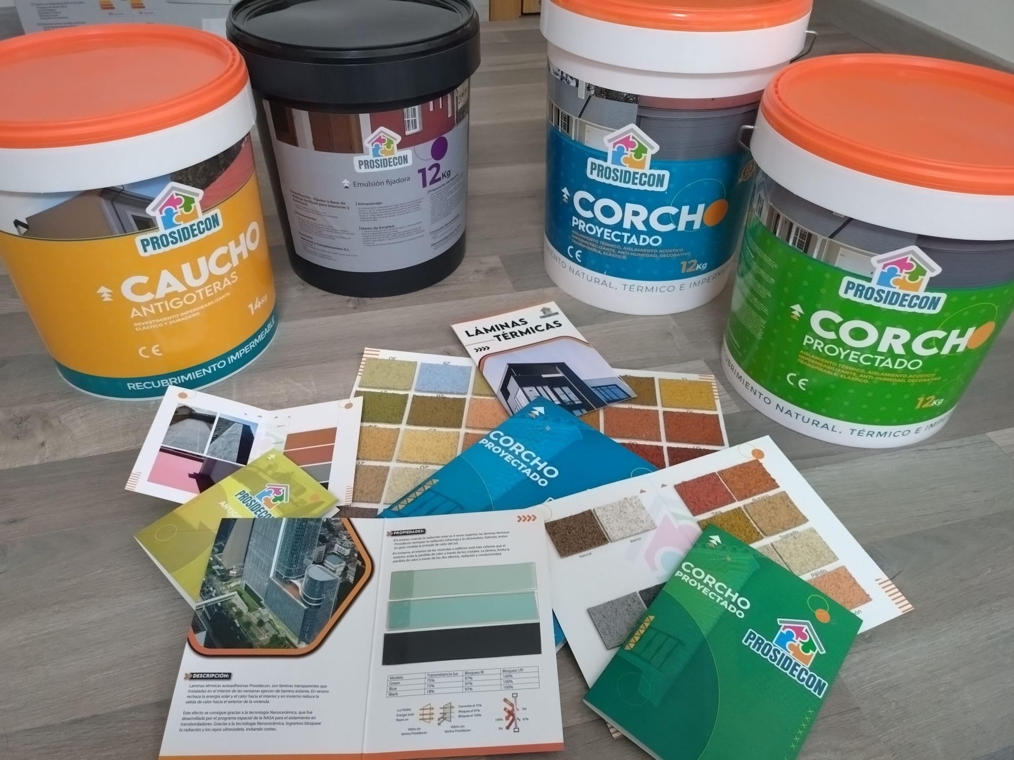 Emulsion Fijadora (imprimación) para corcho proyectado