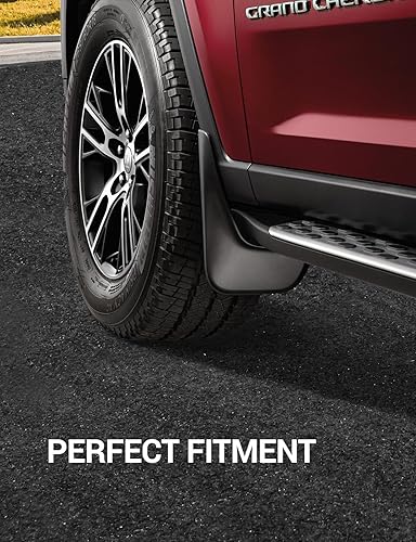 Miniatura 9 de Ecarzo Juego de 4 aletas de barro compatibles con Jeep Grand Cherokee L 2021 2022 2023 2024 protectores contra salpicaduras de barro para todo tipo