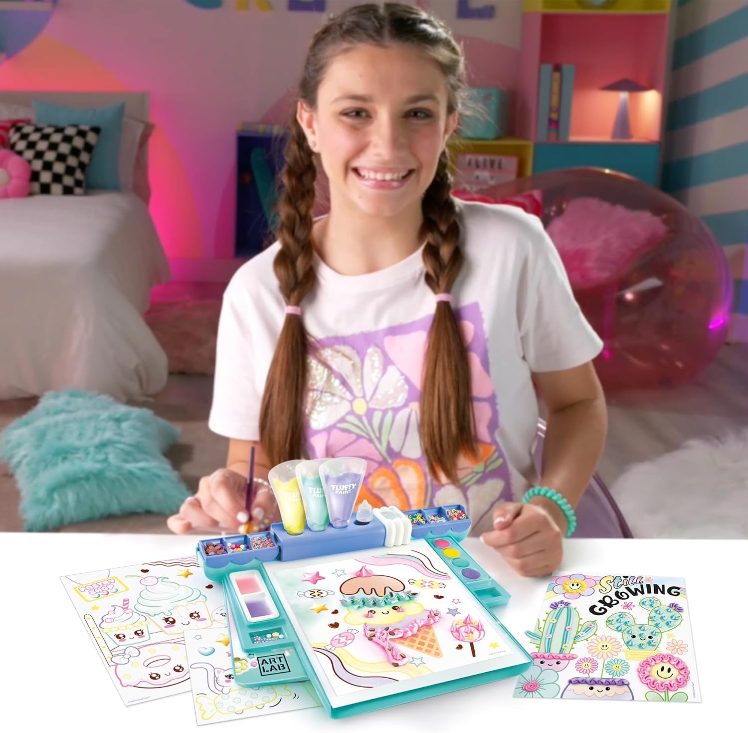 Unleash Creativity with Canal Toys Art Lab: The Ultimate 3D Fluffy Paint Studio for Kids!
