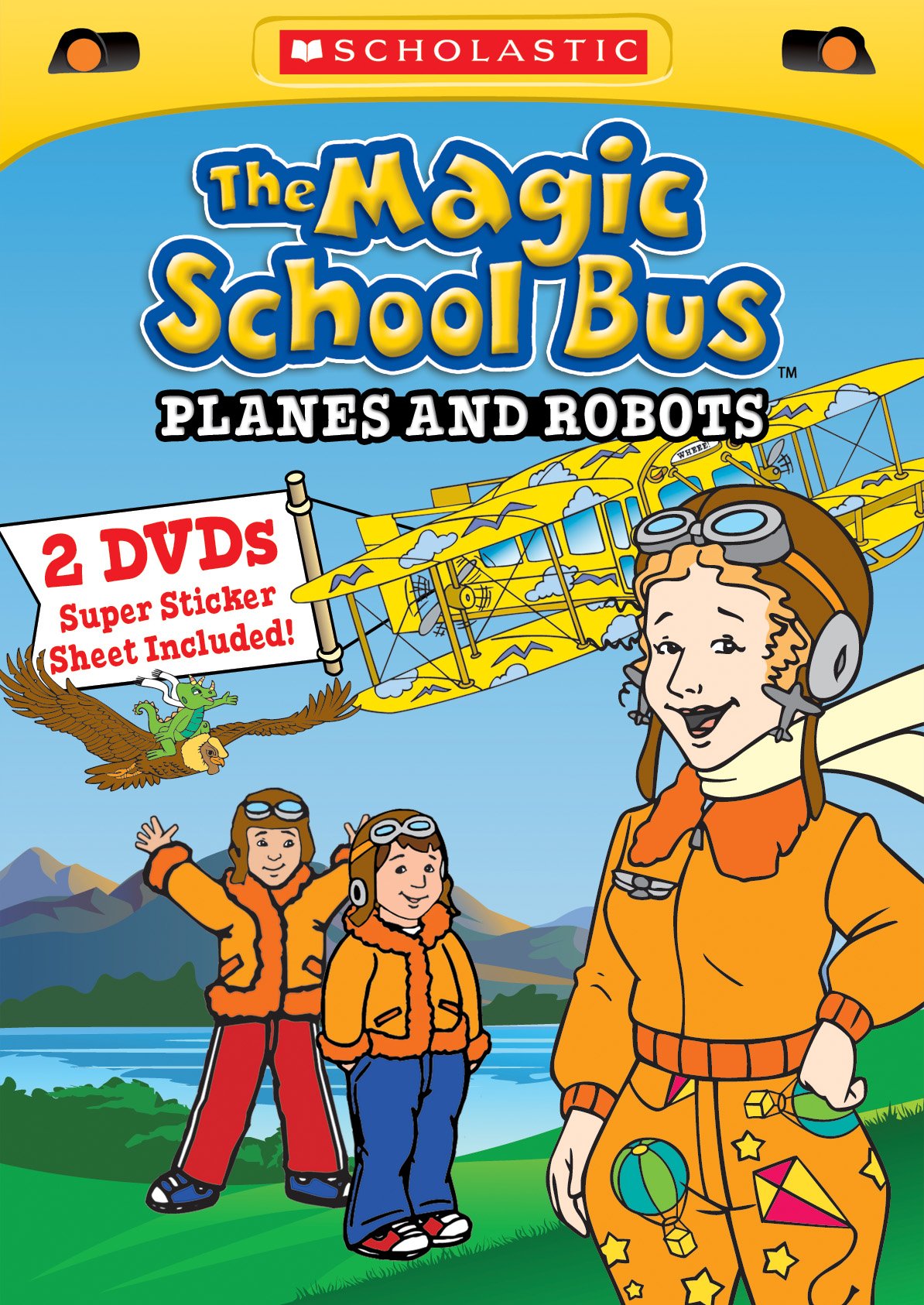 Magic School Bus Planes & Robots DVD para tardes de ciencia en familia