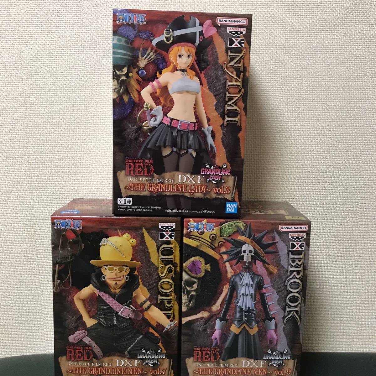 ワンピース DXFフィギュア 9体セット ワンピース DXF フィギュアセット 9体セット - メルカリ