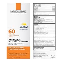 Vista 6 de La Roche-Posay Anthelios Melt-In Milk Protector solar SPF 60, protector solar para cuerpo y cara, amplio espectro SPF + antioxidantes, sin aceite