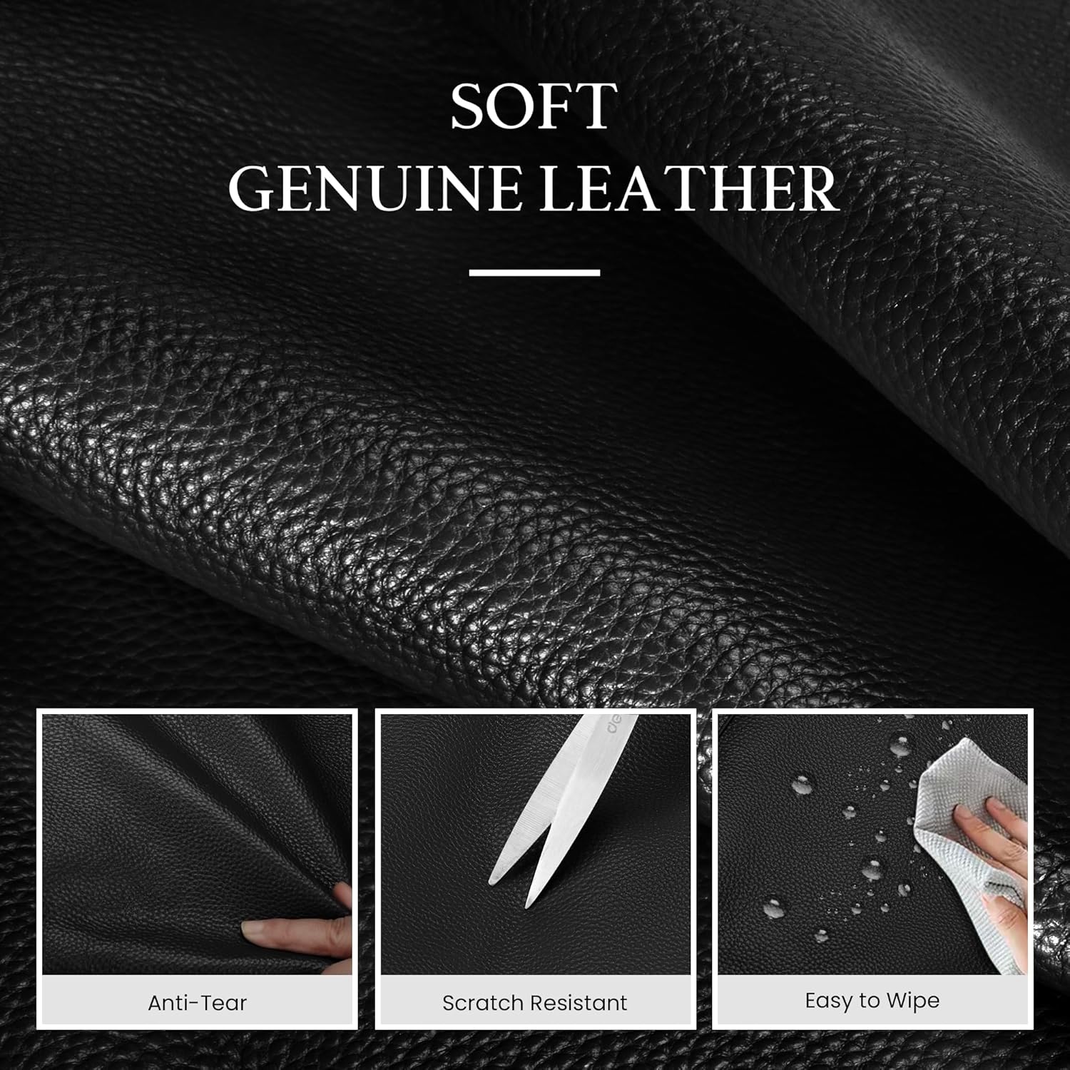 befen Genuine Leather Crossbody Bags for Women, Womens Small Purse with Built in RFID Blocking Wallet Anti-Theft Handbags - Image 6