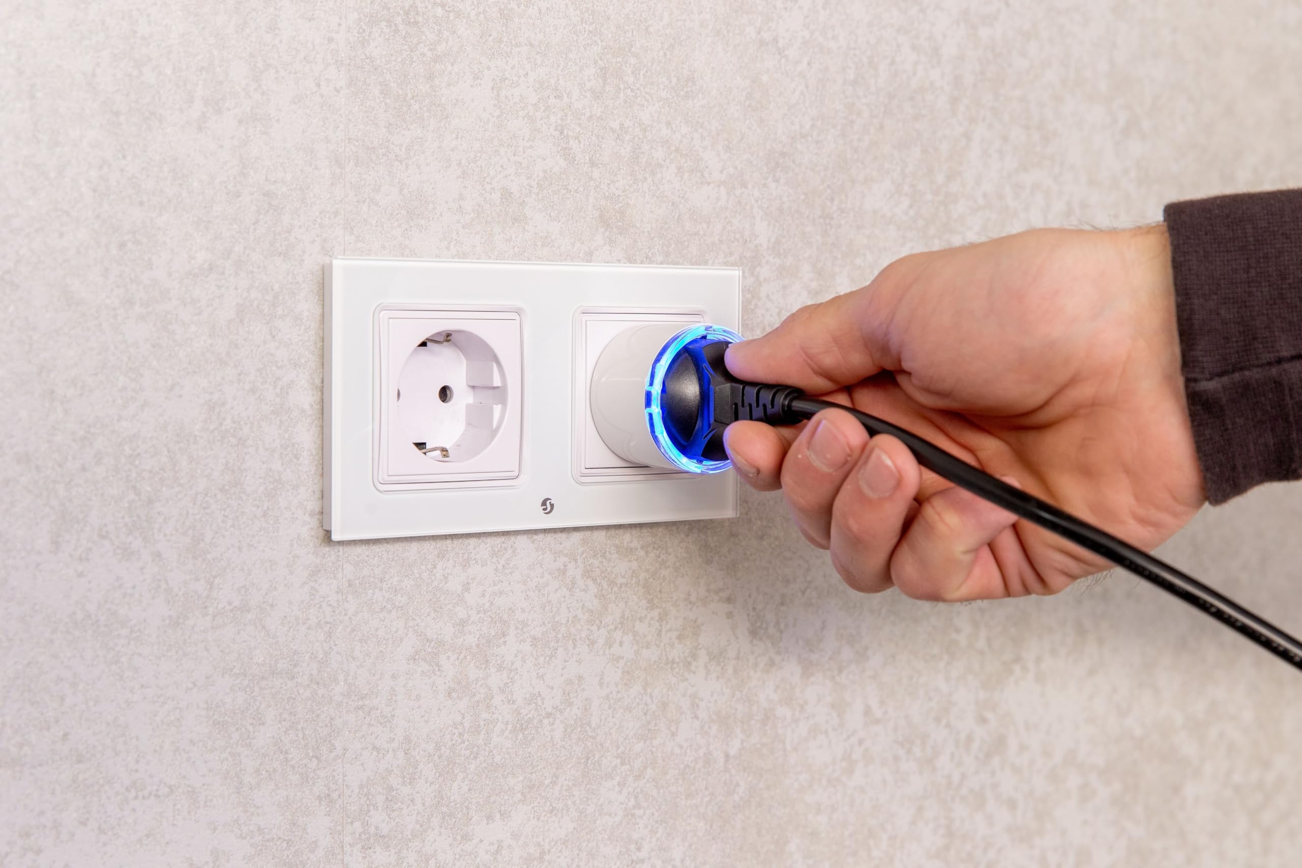 SHELLY Prise de courant Wi-Fi Plug S Gen3, Matter, blanc, 3 pièces
