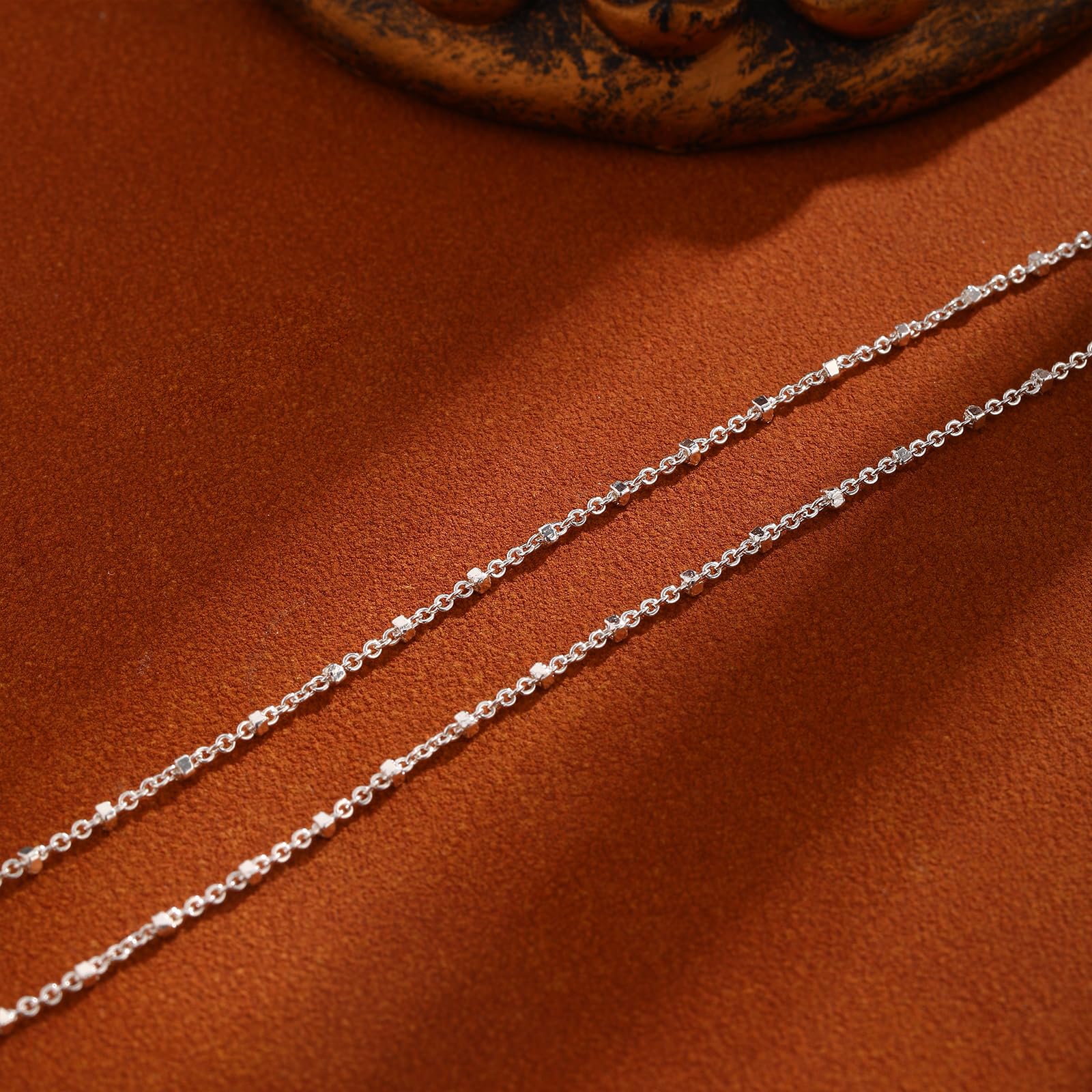 VIROMY Cavigliere d'Oro per le Donne Placcate in Oro/Argento 14k Cavigliere Impermeabili Doppio Strato Regolabili per le Donne Regali Di Gioielli