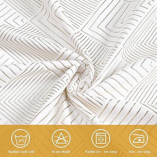 Miniatura 5 de Majestic Giftware TC1406 - Manteles de terciopelo para mesas rectangulares  (70180) - TC1406 - Mantel rectangular decorativo lavable para cocina,