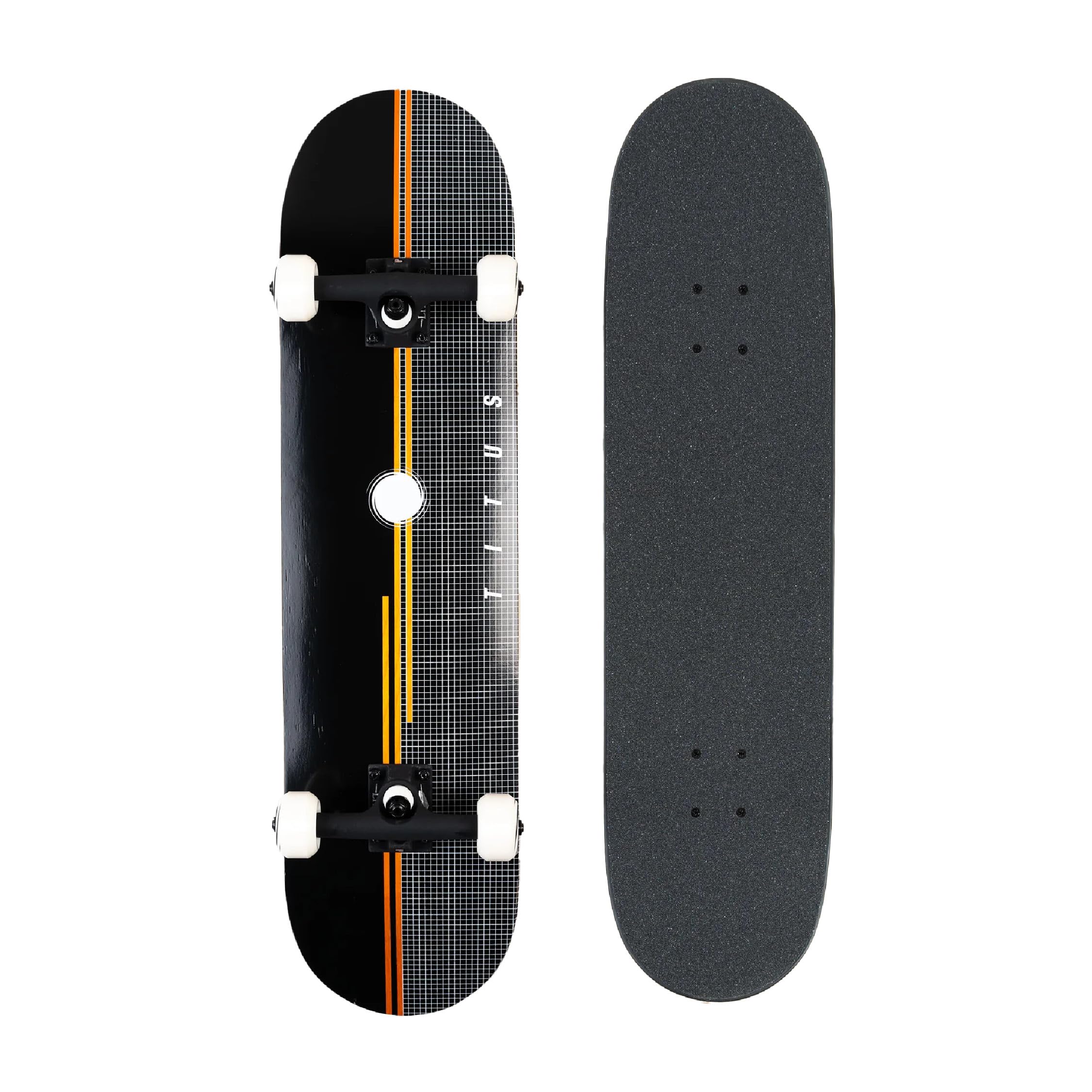 TITUS Skateboard Premium - Komplettboard – Skateboard Erwachsene, Jugendliche & Kinder ab 9 Jahre, für Fortgeschrittene