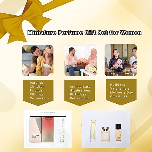 Miniatura 5 de Michael Kors Perfume para mujer Variedad de regalo Set Mini EDP Splashes