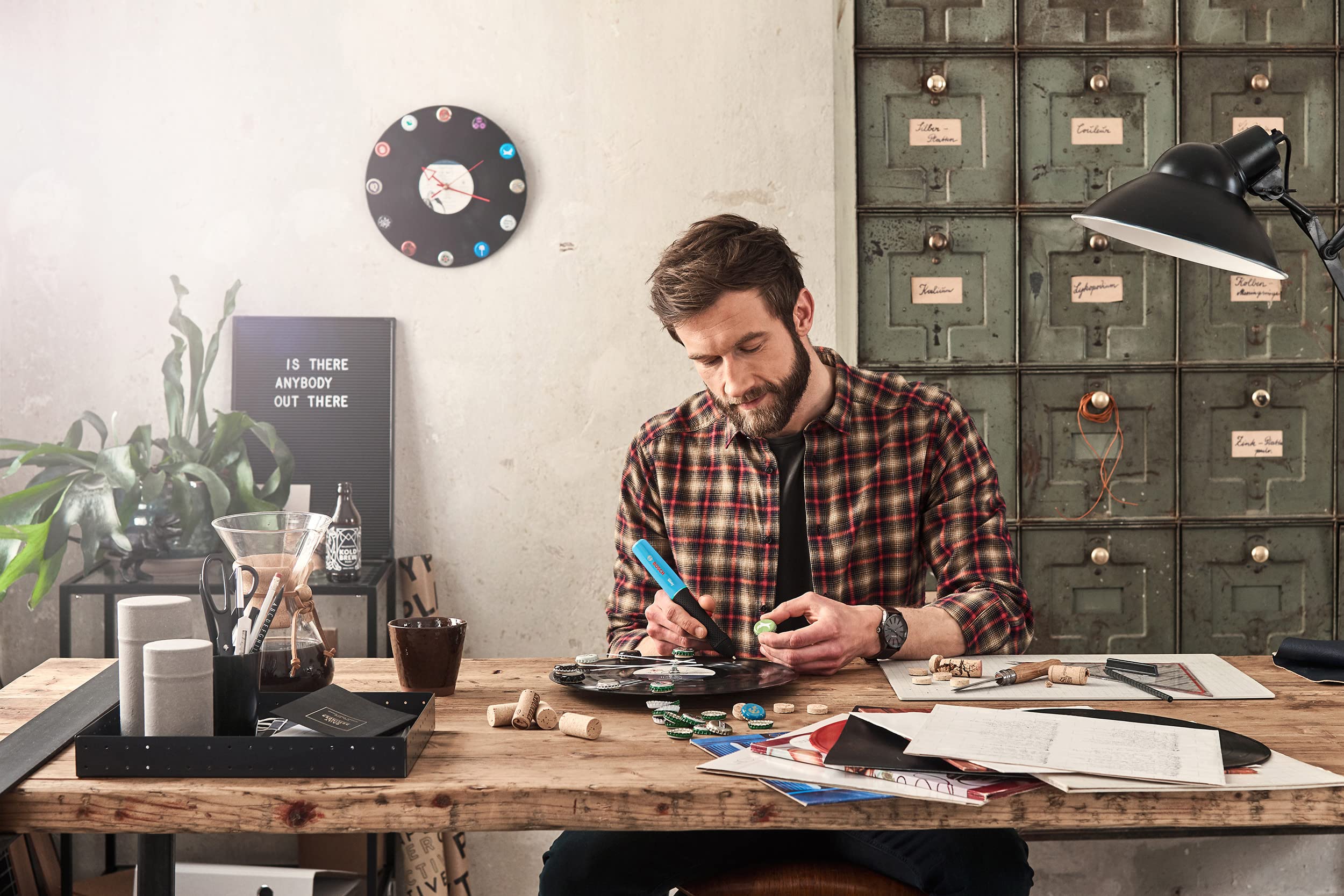 Bosch Tutkal Çubuğu, Gri, 70 Adet