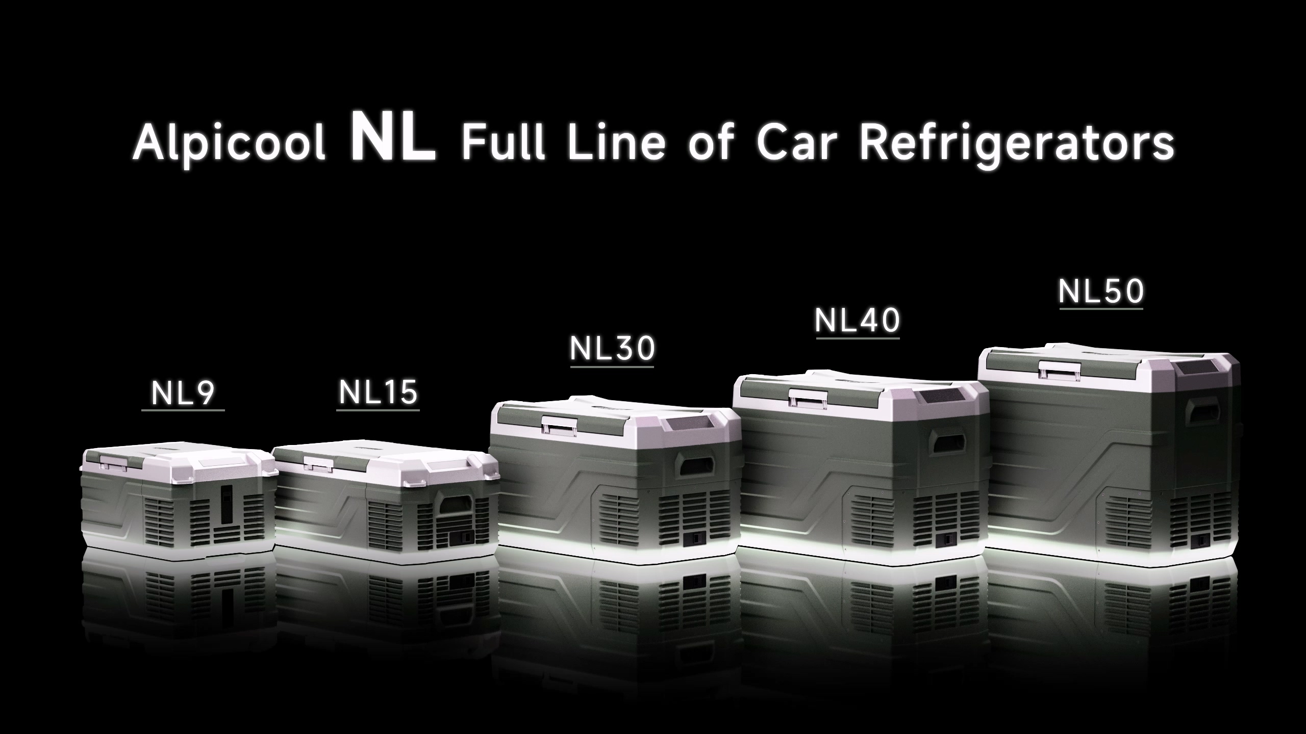 Image of Alpicool 12 Volt Refrigerator 12V Car Fridge 10 Quart Small Car Refrigerator Portable Fridge 12 /24V DC 110~240 Volt AC for Truck RV Camper SUV Portable Freezer Electric Cooler for Camping (-4℉-68℉)