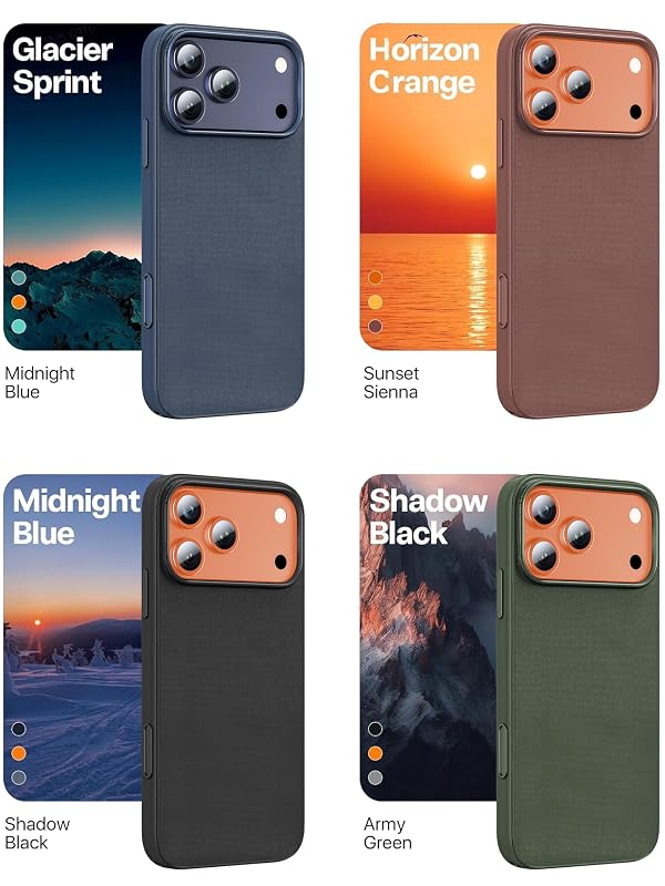RIOBIO for iPhone 17 Pro Max Case TechWoven[Compatible with MagSafe][Camera Control Cover] Protective Premium Tech Woven Fabric, Slim Magnetic Phone Cover for iPhone17 Promax, Woven Black by RIOBIO - Used condition - Image 7