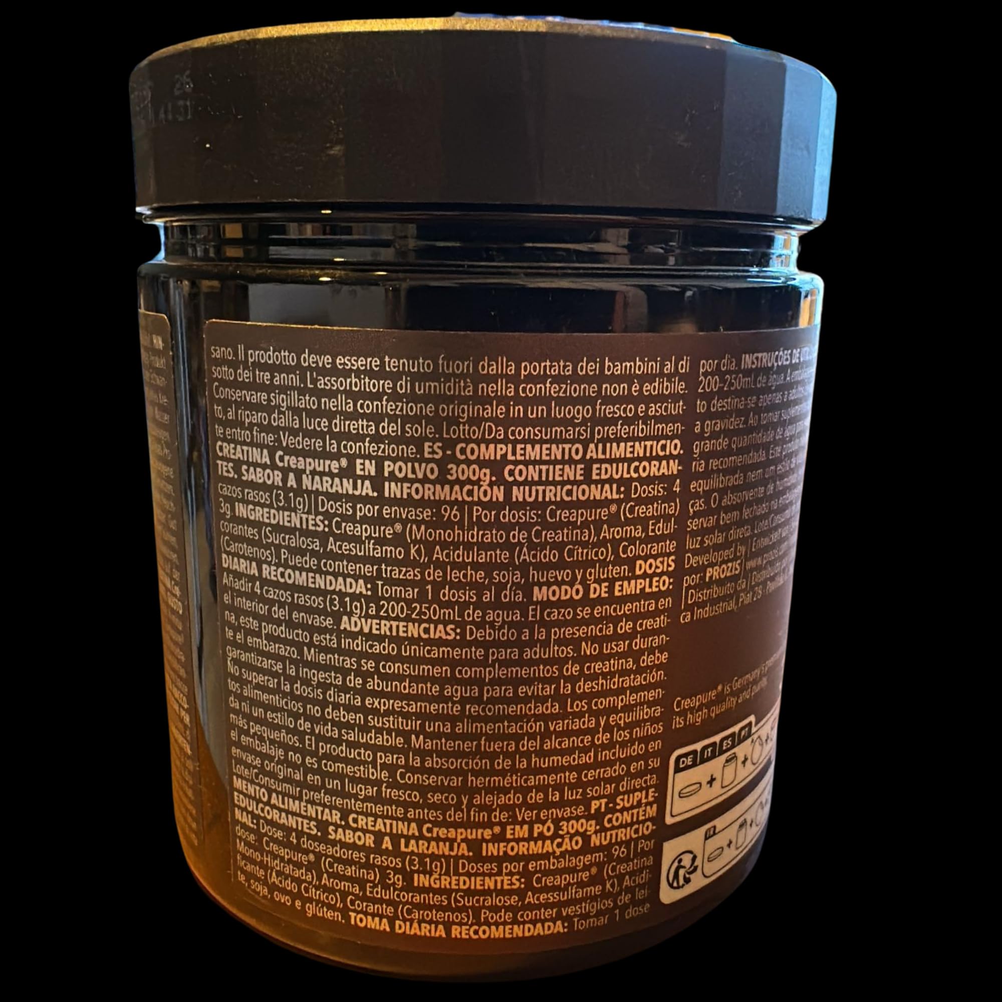 Creatina Creapure (300G) - Prozis - Sabor Neutro
