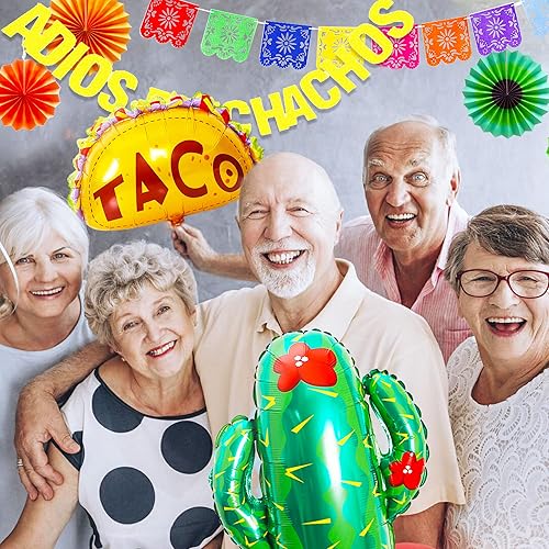 Miniatura 7 de JeVenis Adios Decoraciones mexicanas para fiesta de jubilación, despedida, graduación, divorcio, suministros para fiestas