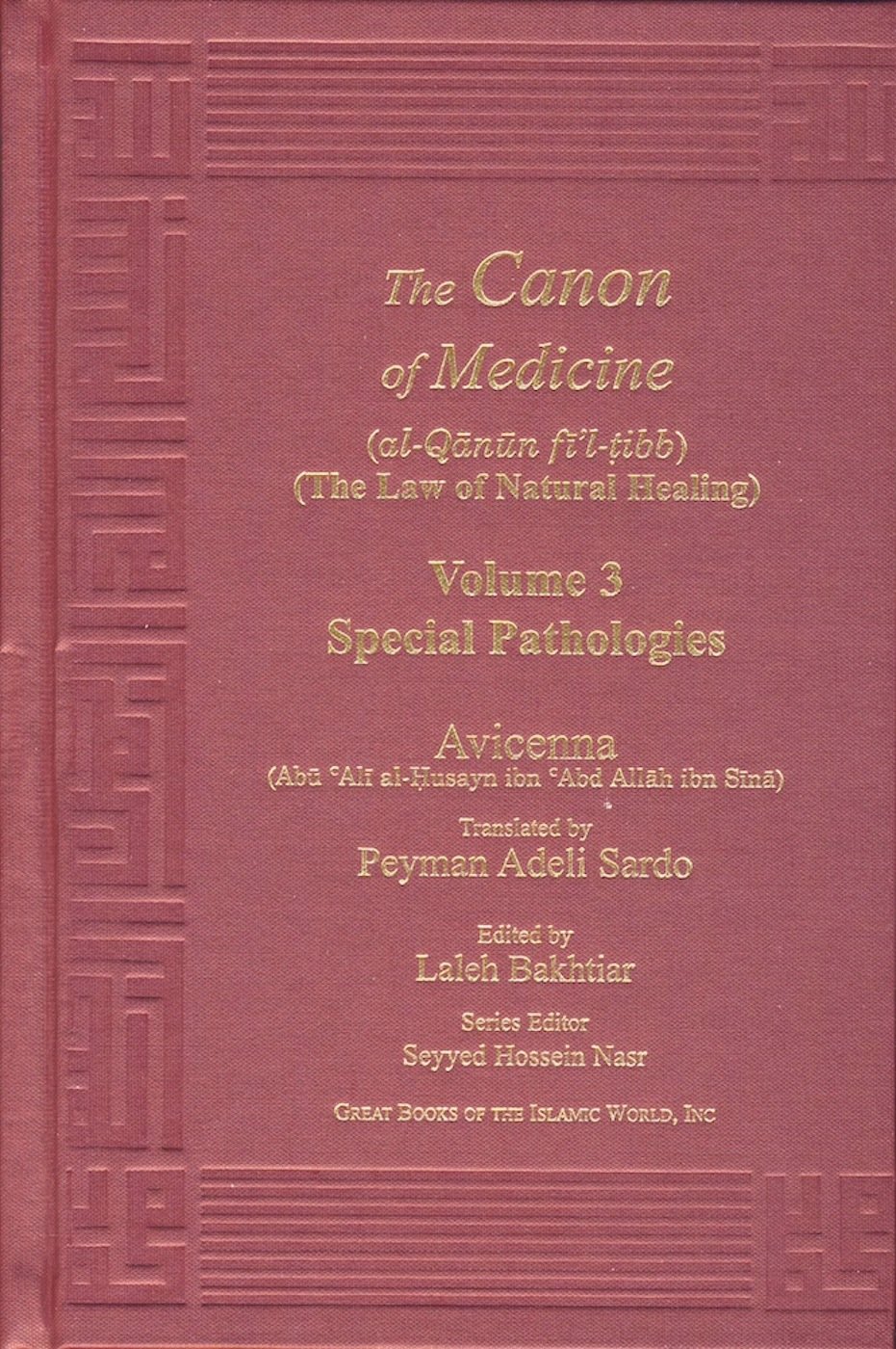 Avicenna Canon of Medicine Volume 3: Special Pathologies