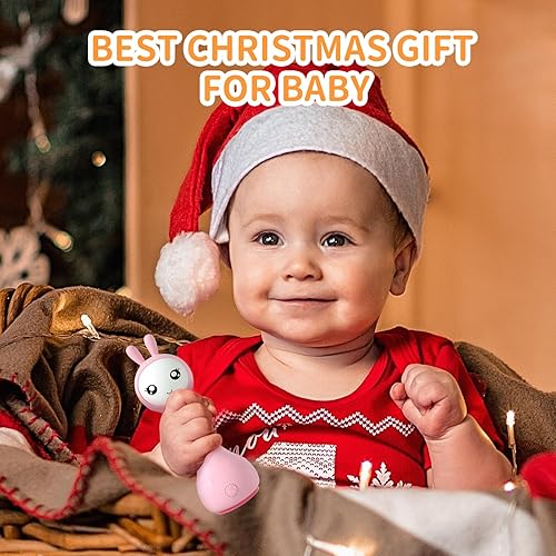 Miniatura 6 de alilo Smarty Bunny - Juguetes musicales de sonajero para bebé, juguetes para bebés recién nacidos de 0-3-6-12-18-24 meses, regalos de niño de 1 año,