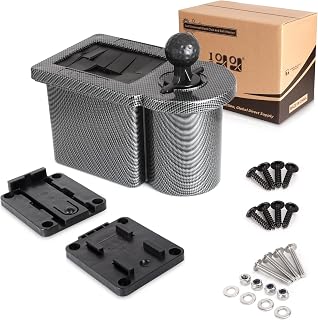 10L0L Golf Cart Ball Washer and Club Cleaner Kit, Detachable Golf Club Head and Ball Washer Golf Cleaner for EZGO Club Car Yamaha