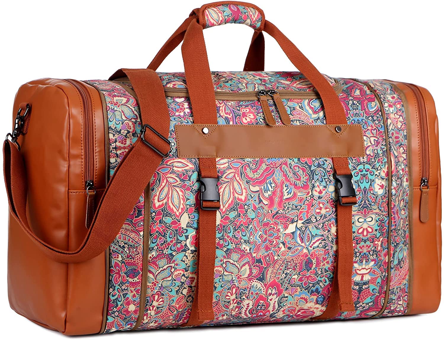 BAOSHA Damas Weekender Bolsa de viaje Mujeres Viaje Duffle Bag Bolsa de Noche para Fin de Semana Noche HB-03, Hs, Casual