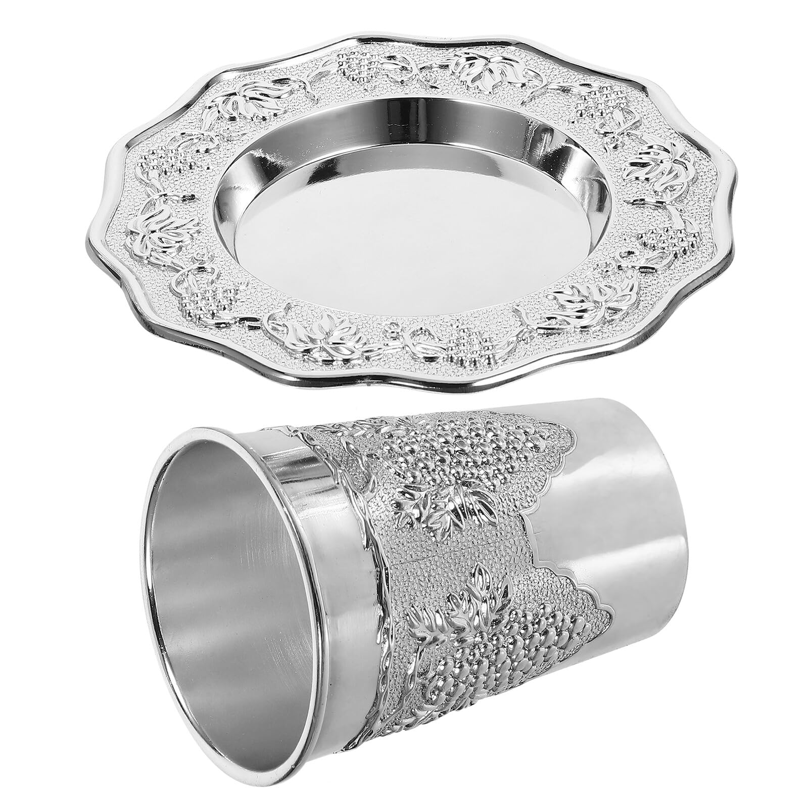 Coupe de Kiddouch pour Chabbat et repas de Pessa'h en famille