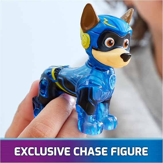 Paw Patrol Mighty Movie Chases Mighty Transforming Cruiser & Figure