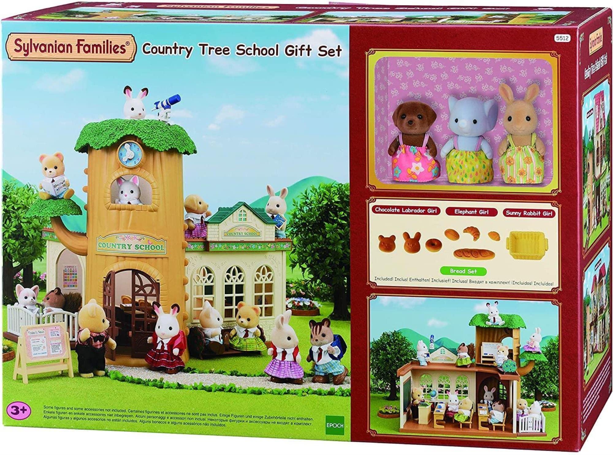 Sylvanian Families Set regalo per scuola di campagna