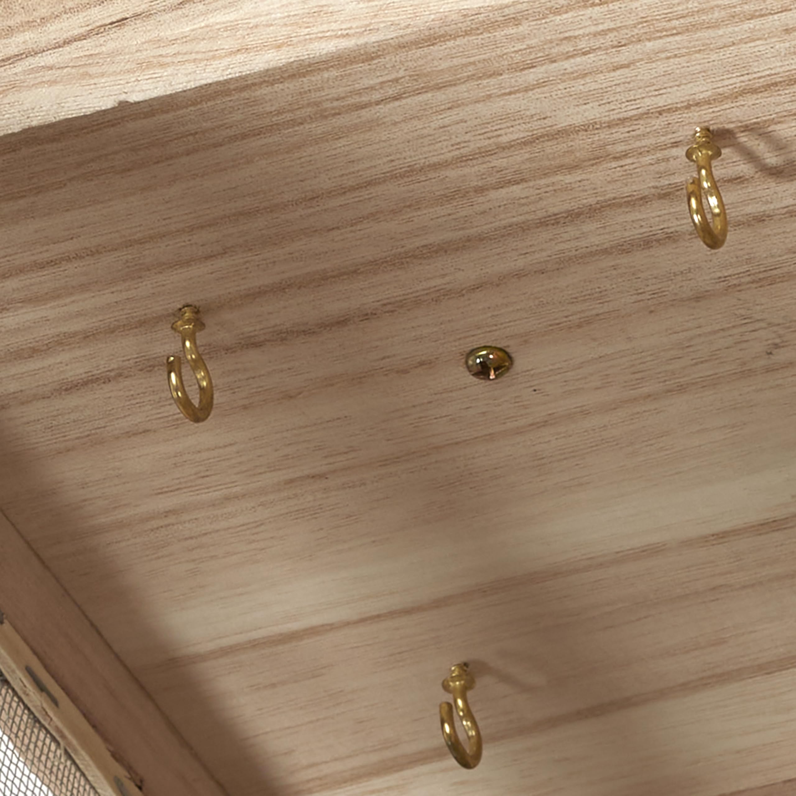 COOK CONCEPT Garde Manger 28 x 24 x 39 cm Cucina Conservazione Altro Accessorio, Paulownia, Legno, Acciaio, 28,2 x 24 x 39