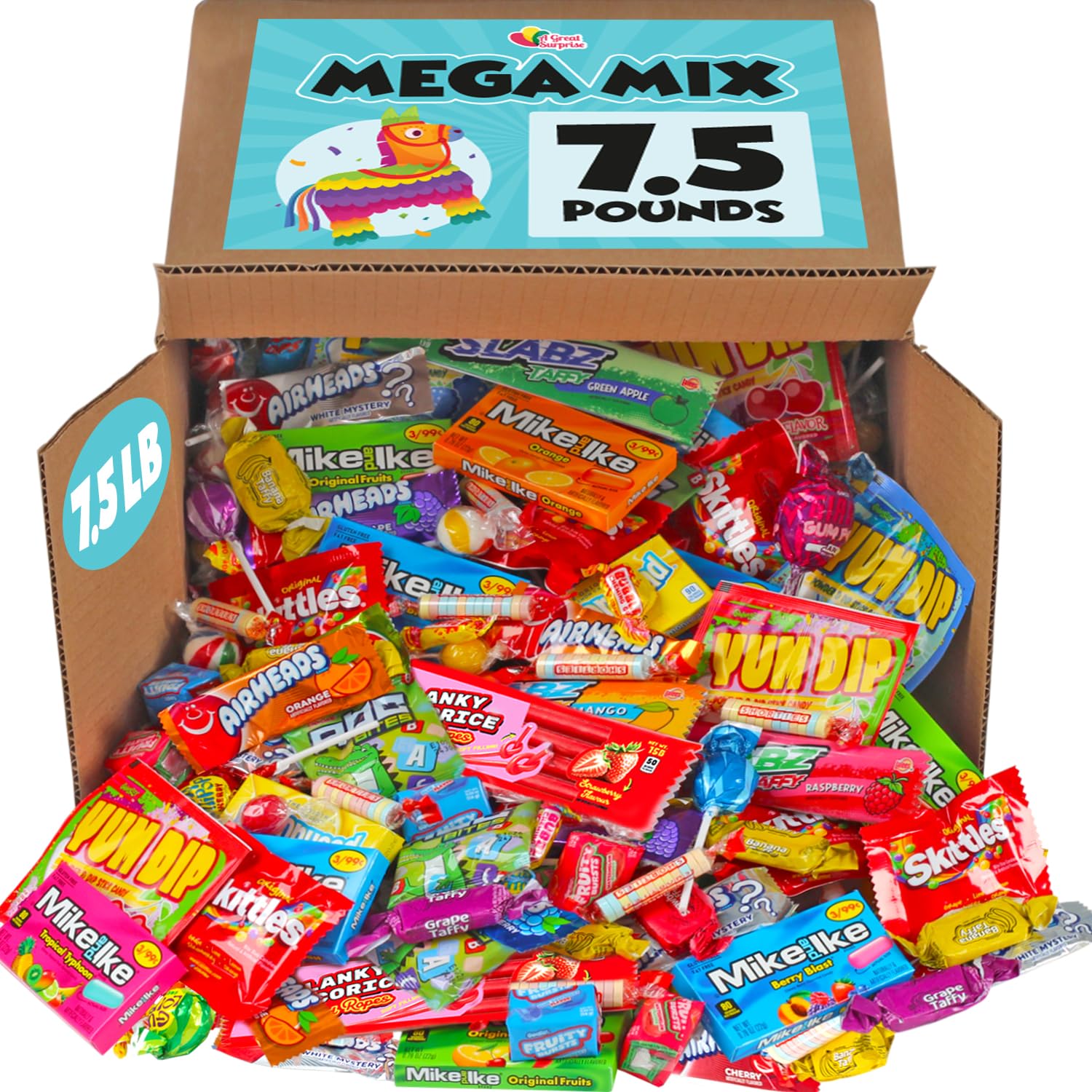 Candy Assortment Bulk - 7.5 Pounds - Variety Pack Candies