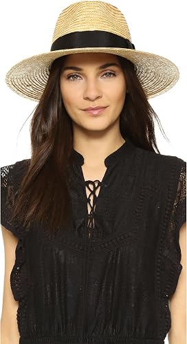 Brixton Women's Joanna Straw Hat, Honey, XS
